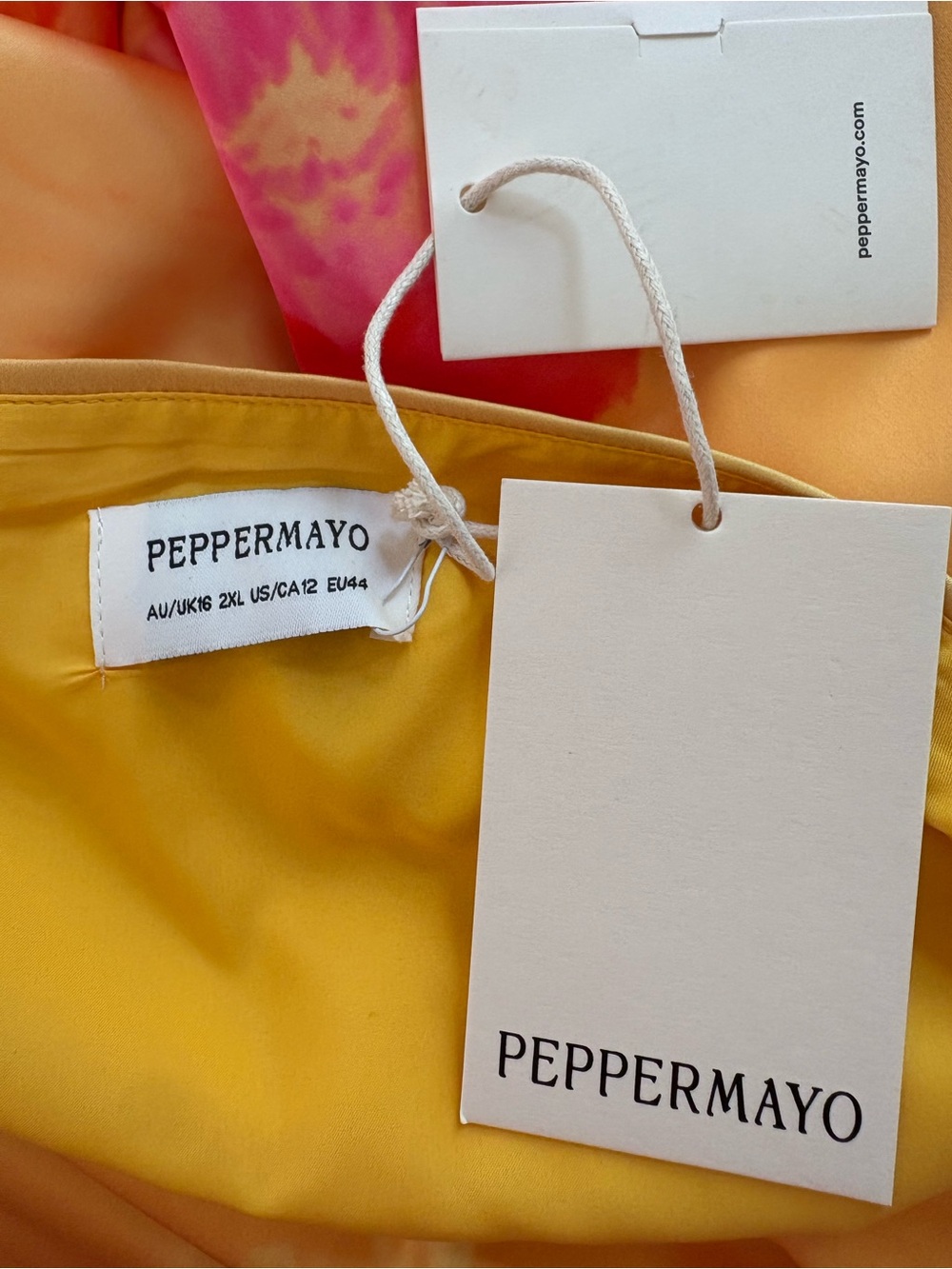 Peppermayo Marrakesh Maxi Skirt Orange Floral - Picture 7 of 7